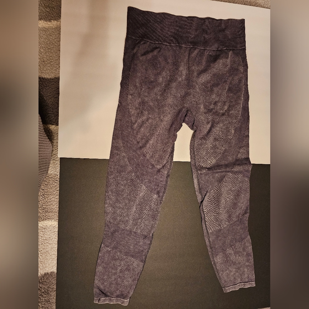 2pr PINK Victoria's Secret Women's Leggings - Gray/black - Picture 2 of 13